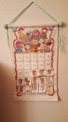 Advent calendar, take two. This is the one I grew up doing with my parents, and now I'm sharing it with my kids. :)